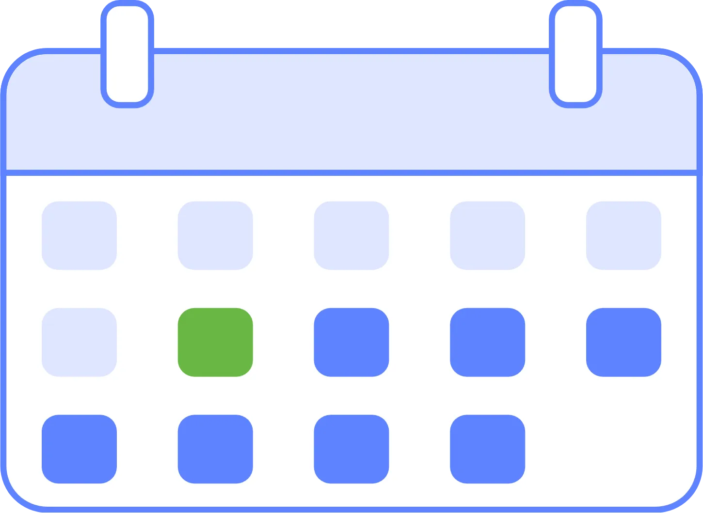 Icon of calendar