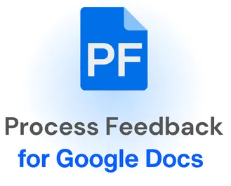 Logo of Google Chrome Extension of Process Feedback.