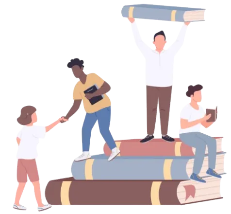 A cartoon illustration showing keeping it accessible