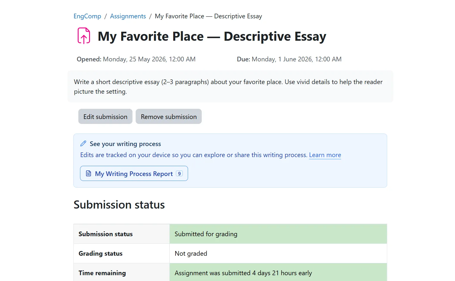 Process Feedback plugin after submitting a Moodle assignment