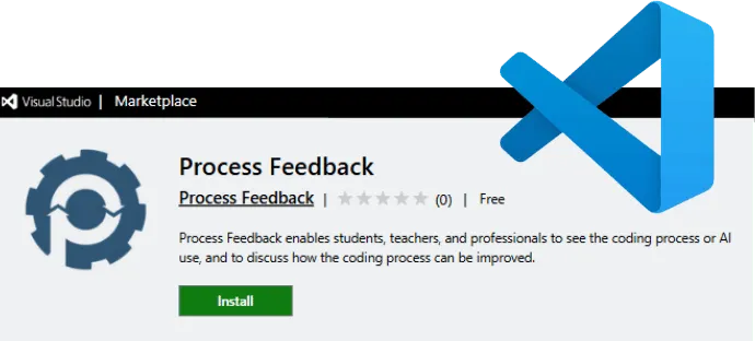 Illustration of a coding process report